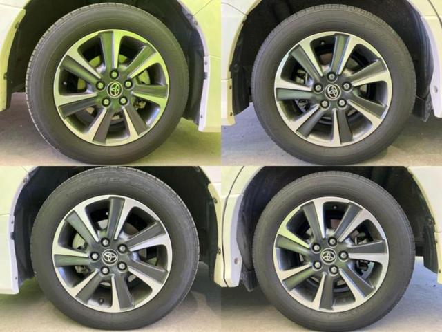 ヴォクシー ＺＳキラメキ３　新品タイヤ／純正エアロ／保証書／社外　ＳＤナビ／フリップダウンモニター　社外　１１．５インチ／トヨタセーフティセンス／両側電動スライドドア／車線逸脱防止支援システム／ヘッドランプ　ＬＥＤ　フルエアロ（50枚目）