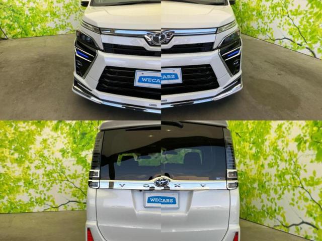 ヴォクシー ＺＳキラメキ３　新品タイヤ／純正エアロ／保証書／社外　ＳＤナビ／フリップダウンモニター　社外　１１．５インチ／トヨタセーフティセンス／両側電動スライドドア／車線逸脱防止支援システム／ヘッドランプ　ＬＥＤ　フルエアロ（51枚目）