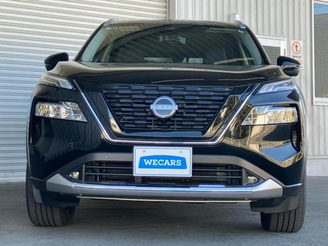 エクストレイル ４ＷＤ　Ｇ　ｅ－４ＯＲＣＥ　新品タイヤ／保証書／純正　１２．３インチ　メモリーナビ／インテリジェントルームミラー／エマージェンシーブレーキ／シートヒーター　全席／アラウンドビューモニター／車線逸脱防止支援システム　革シート（50枚目）