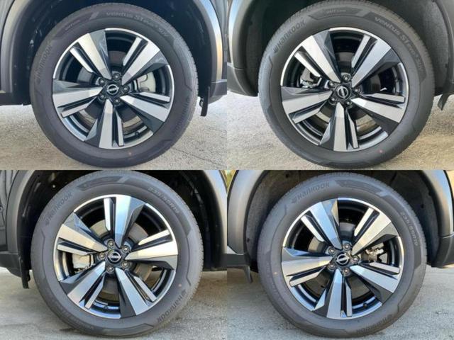 エクストレイル ４ＷＤ　Ｇ　ｅ－４ＯＲＣＥ　新品タイヤ／保証書／純正　１２．３インチ　メモリーナビ／インテリジェントルームミラー／エマージェンシーブレーキ／シートヒーター　全席／アラウンドビューモニター／車線逸脱防止支援システム　革シート（56枚目）