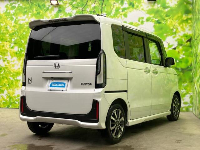 N-BOXカスタム ヒョウジュン 保証書/純正 8インチ ナビ/ホンダセンシング/両側電動スライドドア/シートヒーター 前席/車線逸脱防止支援システム/ヘッドランプ LED/ETC/EBD付ABS/横滑り防止装置 衝突被害軽減システム(3枚目)