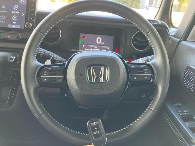 N-BOXカスタム ターボコーディネートスタイルモノトーン 新品タイヤ/純正 9インチ メモリーナビ/ホンダセンシング/両側電動スライドドア/シートヒーター 前席/シート フルレザー/ドライブレコーダー 社外/ヘッドランプ LED/Bluetooth接続(14枚目)