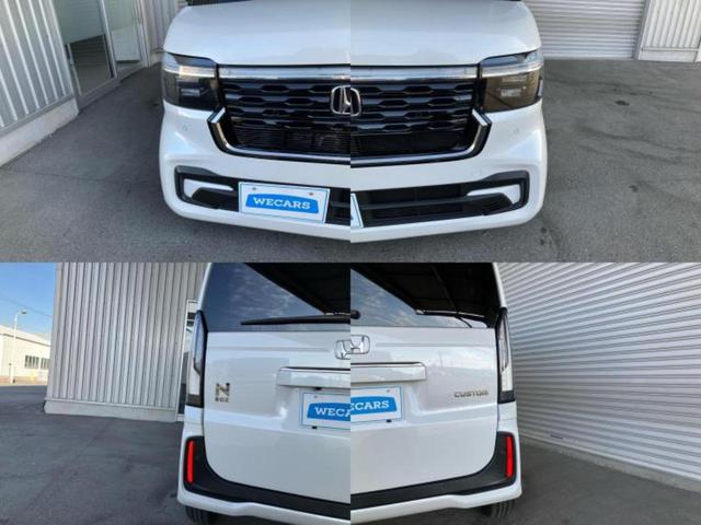 N-BOXカスタム ターボコーディネートスタイルモノトーン 新品タイヤ/純正 9インチ メモリーナビ/ホンダセンシング/両側電動スライドドア/シートヒーター 前席/シート フルレザー/ドライブレコーダー 社外/ヘッドランプ LED/Bluetooth接続(48枚目)