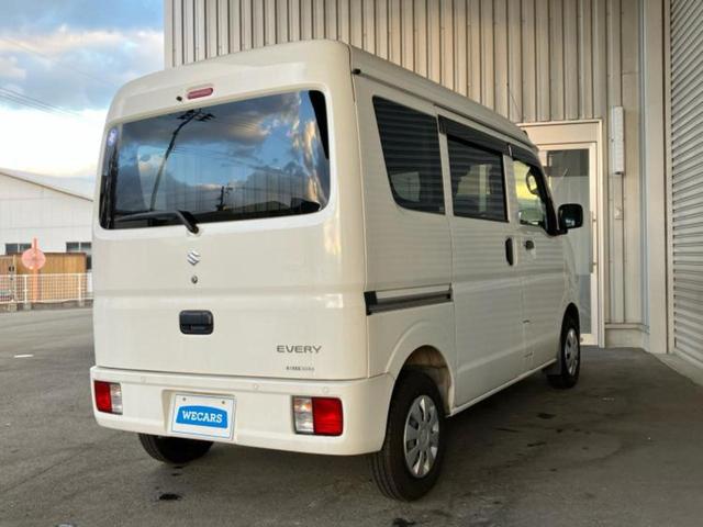 エブリイ ＰＣ　保証書／セーフティサポート（スズキ）／車線逸脱防止支援システム／ＵＳＢジャック／横滑り防止装置／衝突安全ボディ／パワーウインドウ／キーレスエントリー／パワーステアリング／オートライト／盗難防止システム（3枚目）