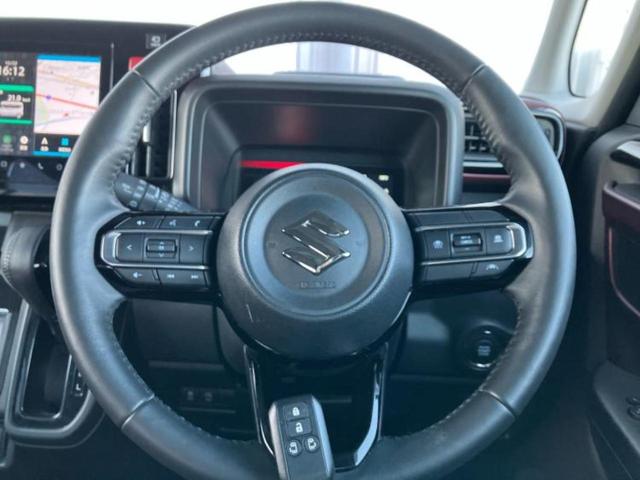 スペーシアカスタム ハイブリッドＸＳ　新品タイヤ／保証書／ディスプレイオーディオ＋ナビ９インチ／セーフティサポート（スズキ）／両側電動スライドドア／シートヒーター　前席／全方位モニター／車線逸脱防止支援システム　衝突被害軽減システム（14枚目）