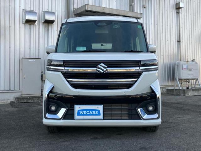 スペーシアカスタム ハイブリッドＸＳ　新品タイヤ／保証書／ディスプレイオーディオ＋ナビ９インチ／セーフティサポート（スズキ）／両側電動スライドドア／シートヒーター　前席／全方位モニター／車線逸脱防止支援システム　衝突被害軽減システム（43枚目）