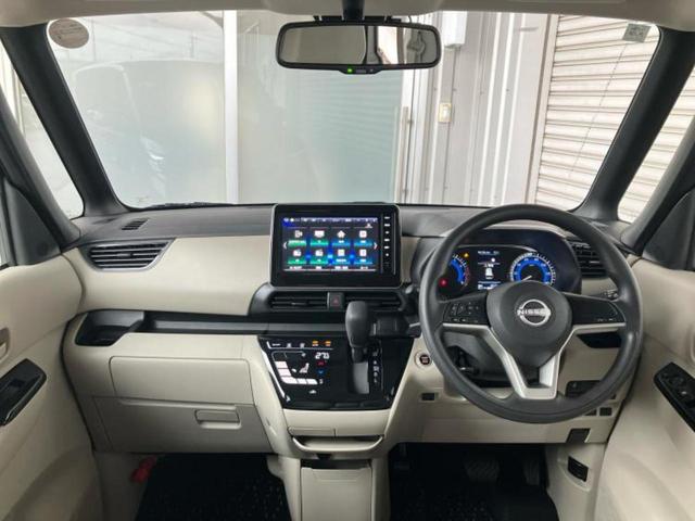 ルークス Ｘ　純正　９インチ　メモリーナビ／エマージェンシーブレーキ／ハンズフリー電動スライドドア／アラウンドビューモニター／車線逸脱防止支援システム／ドライブレコーダー　前後／ヘッドランプ　ＬＥＤ　全周囲カメラ（4枚目）