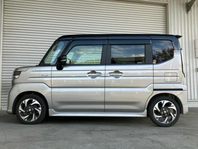 スペーシアカスタム ハイブリッドＸＳ　保証書／社外　８インチ　ＳＤナビ／セーフティサポート（スズキ）／両側電動スライドドア／シートヒーター　前席／車線逸脱防止支援システム／シート　ハーフレザー／ヘッドランプ　ＬＥＤ　衝突被害軽減システム（2枚目）