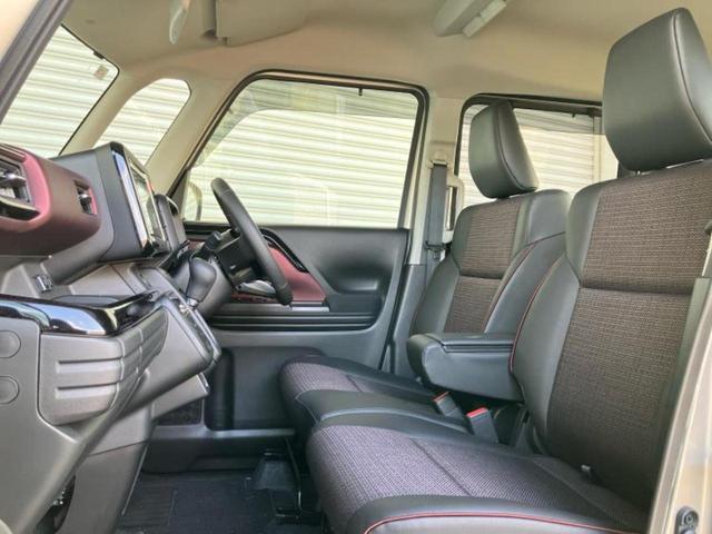 スペーシアカスタム ハイブリッドＸＳ　保証書／社外　８インチ　ＳＤナビ／セーフティサポート（スズキ）／両側電動スライドドア／シートヒーター　前席／車線逸脱防止支援システム／シート　ハーフレザー／ヘッドランプ　ＬＥＤ　衝突被害軽減システム（7枚目）