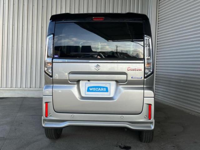 スペーシアカスタム ハイブリッドＸＳ　保証書／社外　８インチ　ＳＤナビ／セーフティサポート（スズキ）／両側電動スライドドア／シートヒーター　前席／車線逸脱防止支援システム／シート　ハーフレザー／ヘッドランプ　ＬＥＤ　衝突被害軽減システム（44枚目）