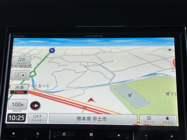 スペーシアカスタム ハイブリッドＸＳ　新品タイヤ／保証書／社外　８インチ　ＳＤナビ／レーダーブレーキサポート（スズキ）／両側電動スライドドア／シートヒーター　前席／車線逸脱防止支援システム／ドライブレコーダー　前後　バックカメラ　禁煙車（9枚目）