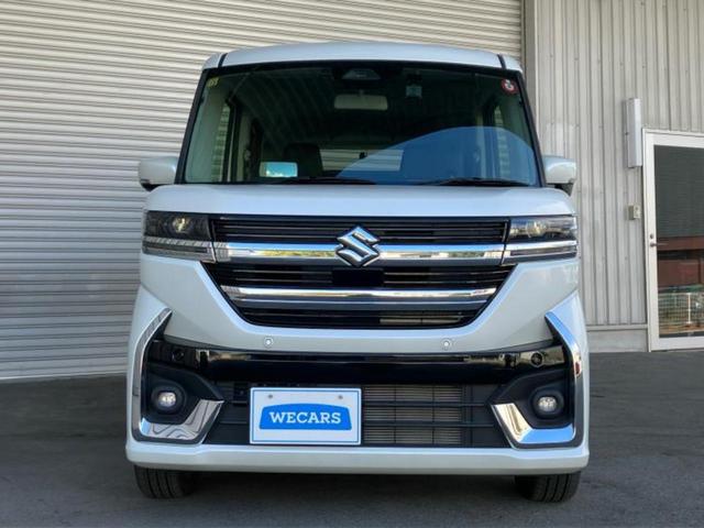 スペーシアカスタム ハイブリッドＸＳ　新品タイヤ／保証書／社外　８インチ　ＳＤナビ／レーダーブレーキサポート（スズキ）／両側電動スライドドア／シートヒーター　前席／車線逸脱防止支援システム／ドライブレコーダー　前後　バックカメラ　禁煙車（42枚目）