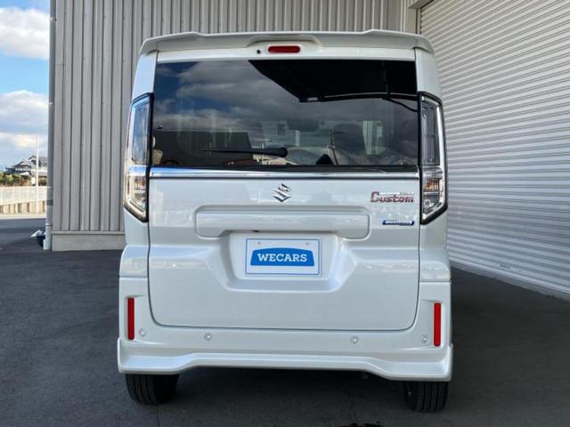 スペーシアカスタム ハイブリッドＸＳ　新品タイヤ／保証書／社外　８インチ　ＳＤナビ／レーダーブレーキサポート（スズキ）／両側電動スライドドア／シートヒーター　前席／車線逸脱防止支援システム／ドライブレコーダー　前後　バックカメラ　禁煙車（43枚目）