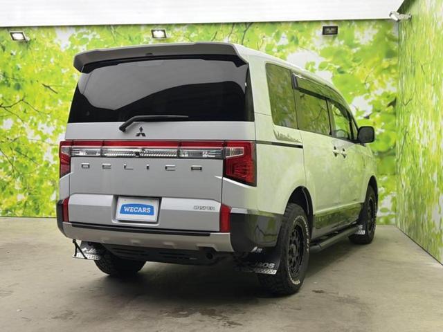 デリカＤ：５ ４ＷＤジャスパー　社外　１１インチ　ＳＤナビ／フリップダウンモニター　社外　１０．１インチ／イーアシスト（ミツビシ）／両側電動スライドドア／マルチアラウンドモニター／車線逸脱防止支援システム／シート　ハーフレザー（3枚目）