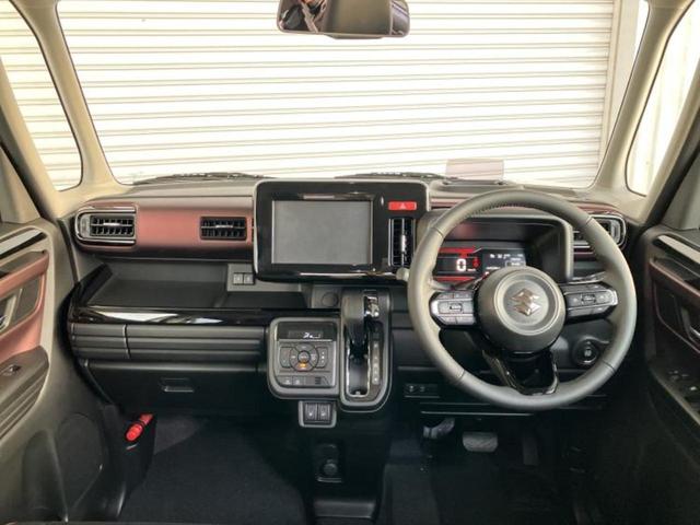 スペーシアカスタム ハイブリッドＸＳターボ　保証書／レーダーブレーキサポート（スズキ）／両側電動スライドドア／シートヒーター　前席／車線逸脱防止支援システム／ヘッドランプ　ＬＥＤ／ＥＢＤ付ＡＢＳ／横滑り防止装置／アイドリングストップ（4枚目）