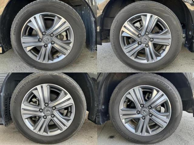 ステップワゴンスパーダ スパーダハイブリッドＧ・ＥＸホンダセンシング　新品タイヤ／保証書／純正　９インチ　ＳＤナビ／フリップダウンモニター／衝突安全装置／両側電動スライドドア／シートヒーター／車線逸脱防止支援システム／シート　合皮／ヘッドランプ　ＬＥＤ　バックカメラ（48枚目）