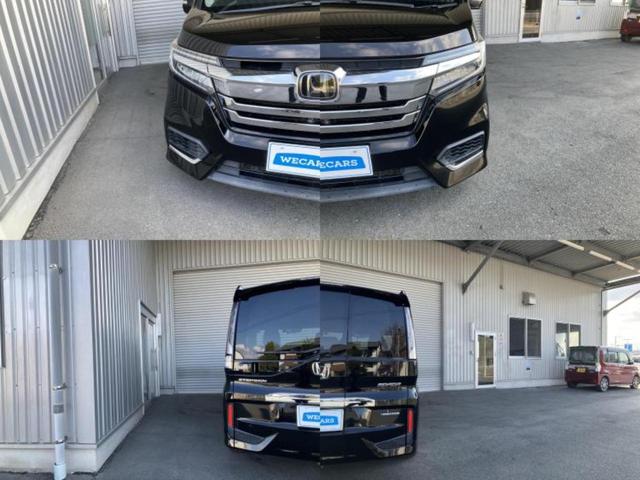 ステップワゴンスパーダ スパーダハイブリッドＧ・ＥＸホンダセンシング　新品タイヤ／保証書／純正　９インチ　ＳＤナビ／フリップダウンモニター／衝突安全装置／両側電動スライドドア／シートヒーター／車線逸脱防止支援システム／シート　合皮／ヘッドランプ　ＬＥＤ　バックカメラ（49枚目）