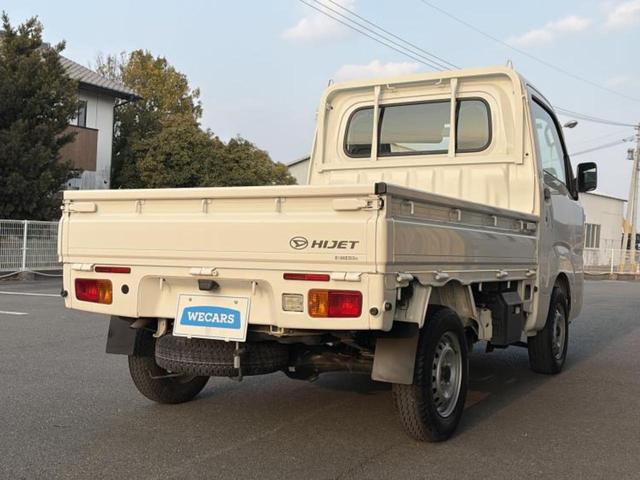 ハイゼットトラック スタンダード　新品タイヤ／保証書／エアバッグ　運転席／パワーステアリング／オートライト／ワンオーナー／マニュアルエアコン／取扱説明書／ユーザー買取車／最大積載量３５０ｋｇ／アクセサリーソケット／間欠ワイパー（3枚目）
