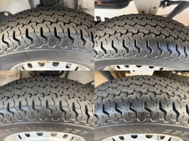 ハイゼットトラック スタンダード　新品タイヤ／保証書／エアバッグ　運転席／パワーステアリング／オートライト／ワンオーナー／マニュアルエアコン／取扱説明書／ユーザー買取車／最大積載量３５０ｋｇ／アクセサリーソケット／間欠ワイパー（32枚目）