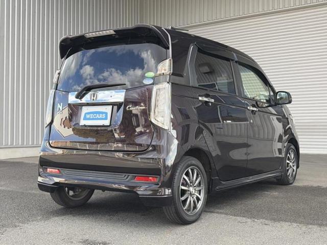 Ｎ－ＷＧＮカスタム Ｇ・Ｌパッケージ　新品タイヤ／純正　ＳＤナビ／ヘッドランプ　ＬＥＤ／Ｂｌｕｅｔｏｏｔｈ接続／ＥＴＣ／ＥＢＤ付ＡＢＳ／横滑り防止装置／アイドリングストップ／バックモニター／フルセグＴＶ／ＤＶＤ　バックカメラ　ＤＶＤ再生（3枚目）