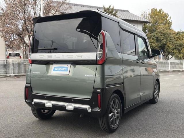 デリカミニ Ｔプレミアム　保証書／純正　９インチ　ＳＤナビ／デジタルインナーミラー／イーアシスト（ミツビシ）／両側電動スライドドア／シートヒーター　前席／全方位モニター／ドライブレコーダー　前後／ヘッドランプ　ＬＥＤ　ドラレコ（3枚目）