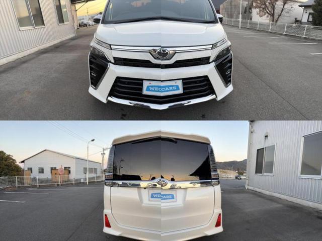 ヴォクシー ４ＷＤ　ＺＳキラメキ３　新品タイヤ／保証書／社外　１１インチ　ＳＤナビ／フリップダウンモニター　社外　１２．８インチ／トヨタセーフティセンス／両側電動スライドドア／車線逸脱防止支援システム／シート　ハーフレザー　バックカメラ（50枚目）