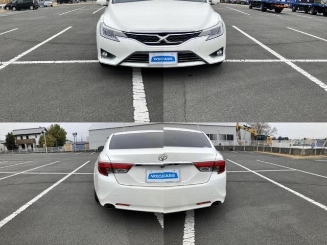 マークＸ ２５０Ｇ　保証書／純正　ＳＤナビ／ドライブレコーダー　前後／Ｂｌｕｅｔｏｏｔｈ接続／ＥＴＣ／ＥＢＤ付ＡＢＳ／横滑り防止装置／バックモニター／フルセグＴＶ／禁煙車／ＭＴモード付き　バックカメラ　電動シート（45枚目）