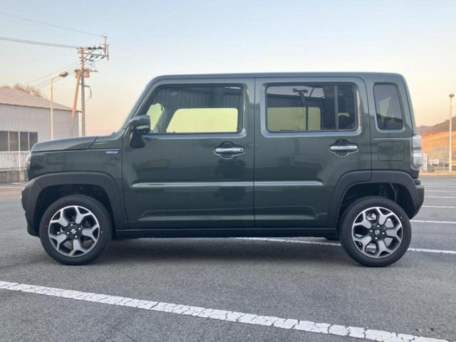 ハスラー ハイブリッドＸ　保証書／純正　９インチ　メモリーナビ／セーフティサポート（スズキ）／シートヒーター　前席／全方位モニター／車線逸脱防止支援システム／ヘッドランプ　ＬＥＤ／Ｂｌｕｅｔｏｏｔｈ接続／ＥＢＤ付ＡＢＳ（2枚目）