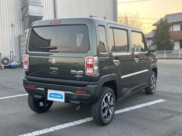 ハスラー ハイブリッドＸ　保証書／純正　９インチ　メモリーナビ／セーフティサポート（スズキ）／シートヒーター　前席／全方位モニター／車線逸脱防止支援システム／ヘッドランプ　ＬＥＤ／Ｂｌｕｅｔｏｏｔｈ接続／ＥＢＤ付ＡＢＳ（3枚目）