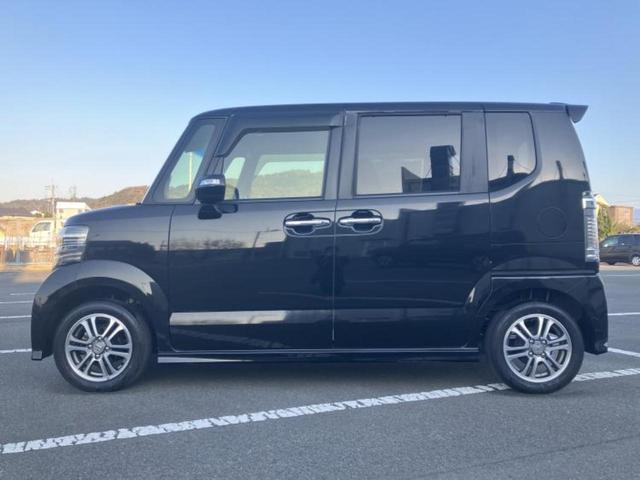 Ｎ－ＢＯＸカスタム Ｇ・Ｌパッケージ　新品タイヤ／保証書／社外　ＳＤナビ／両側電動スライドドア／ヘッドランプ　ＨＩＤ／ＥＴＣ／アイドリングストップ／ワンセグＴＶ／アルミホイール　純正　１４インチ／キーレスエントリー／オートエアコン（2枚目）