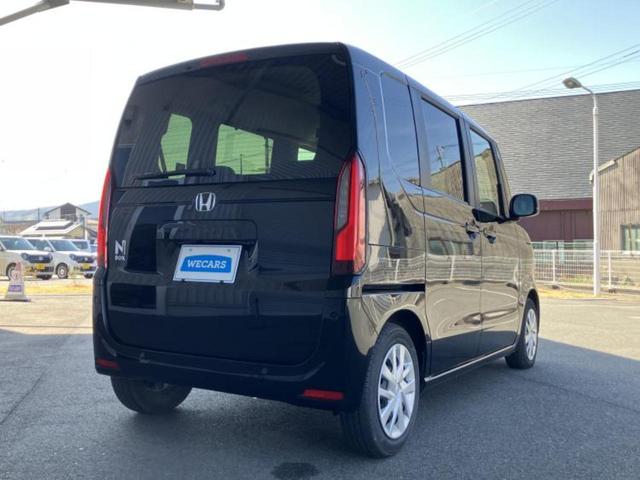Ｎ－ＢＯＸ ヒョウジュン　新品タイヤ／保証書／ホンダセンシング／電動スライドドア／車線逸脱防止支援システム／ヘッドランプ　ＬＥＤ／ＥＢＤ付ＡＢＳ／横滑り防止装置／アイドリングストップ／禁煙車／パワーウインドウ　レーンアシスト（3枚目）