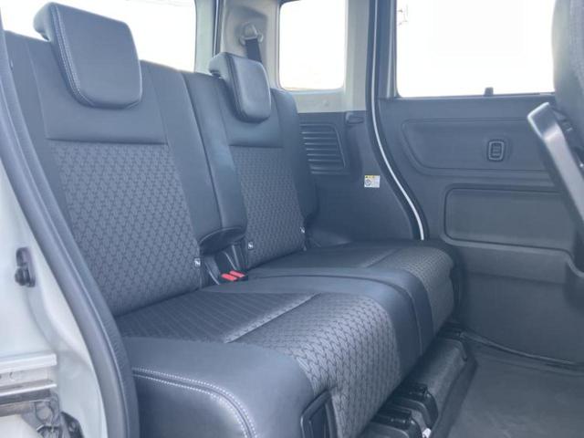 スペーシアカスタム ハイブリッドＸＳ　新品タイヤ／保証書／純正　８インチ　ＳＤナビ／セーフティサポート（スズキ）／両側電動スライドドア／シートヒーター　運転席／全方位モニター用カメラ／車線逸脱防止支援システム／シート　ハーフレザー　禁煙車（6枚目）