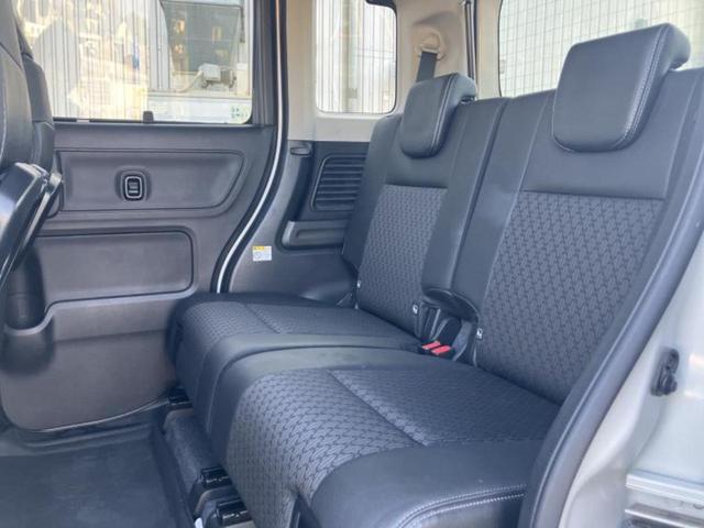 スペーシアカスタム ハイブリッドＸＳ　新品タイヤ／保証書／純正　８インチ　ＳＤナビ／セーフティサポート（スズキ）／両側電動スライドドア／シートヒーター　運転席／全方位モニター用カメラ／車線逸脱防止支援システム／シート　ハーフレザー　禁煙車（8枚目）