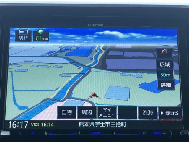 スペーシアカスタム ハイブリッドＸＳ　新品タイヤ／保証書／純正　８インチ　ＳＤナビ／セーフティサポート（スズキ）／両側電動スライドドア／シートヒーター　運転席／全方位モニター用カメラ／車線逸脱防止支援システム／シート　ハーフレザー　禁煙車（10枚目）