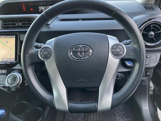 アクア Gブラックソフトレザーセレクション モデリスタエアロ/純正 9インチ SDナビ/トヨタセーフティセンス/車線逸脱防止支援システム/ドライブレコーダー 前後/ヘッドランプ LED/Bluetooth接続/ETC/EBD付ABS フルエアロ(15枚目)