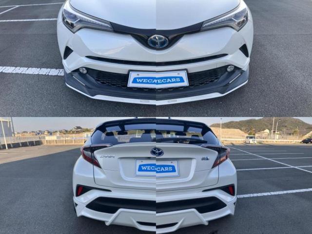 Ｃ－ＨＲ Ｇ　ＬＥＤエディション　新品タイヤ／ＴＲＤエアロ／純正　ＳＤナビ／トヨタセーフティセンス／シートヒーター　前席／車線逸脱防止支援システム／シート　ハーフレザー／ドライブレコーダー　社外／ヘッドランプ　ＬＥＤ　フルエアロ（45枚目）