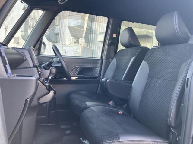 タント カスタムＸ　保証書／純正　ＳＤナビ／スマートアシスト（トヨタ・ダイハツ）／両側電動スライドドア／シートヒーター　前席／車線逸脱防止支援システム／シート　ハーフレザー／ドライブレコーダー　社外　衝突被害軽減システム（7枚目）