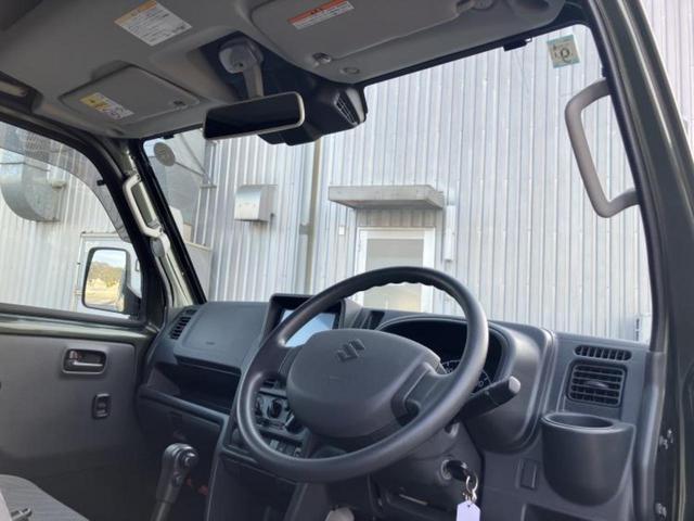 スーパーキャリイ Ｘ　新品タイヤ／保証書／社外　ＳＤナビ／デュアルカメラブレーキサポート（スズキ）／車線逸脱防止支援システム／ヘッドランプ　ＬＥＤ／Ｂｌｕｅｔｏｏｔｈ接続／ＥＢＤ付ＡＢＳ／横滑り防止装置　バックカメラ（4枚目）