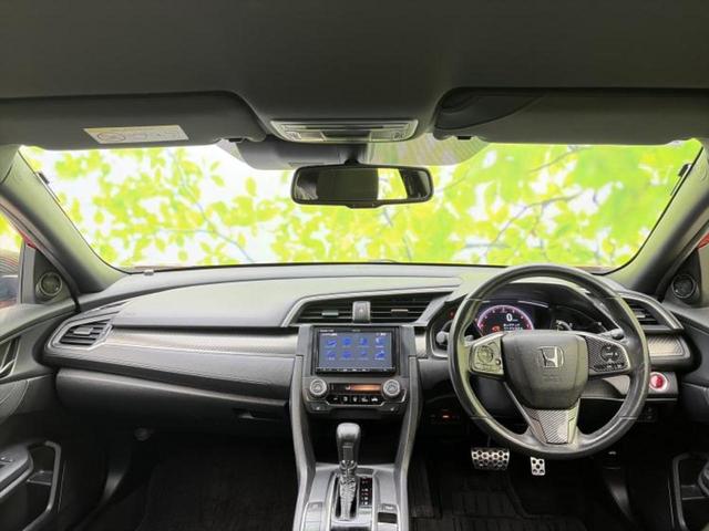 シビック ヒョウジュン 新品タイヤ/保証書/社外 SDナビ/ホンダセンシング/シートヒーター 前席/ヘッドランプ LED/Bluetooth接続/ETC/EBD付ABS/横滑り防止装置/アイドリングストップ バックカメラ(4枚目)