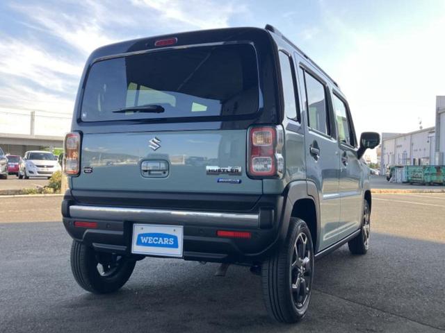 ハスラー タフワイルドターボ　純正　９インチ　メモリーナビ／セーフティサポート（スズキ）／シートヒーター　前席／全方位モニター／車線逸脱防止支援システム／ヘッドランプ　ＬＥＤ／ＵＳＢジャック／Ｂｌｕｅｔｏｏｔｈ接続／ＥＴＣ　ターボ（3枚目）