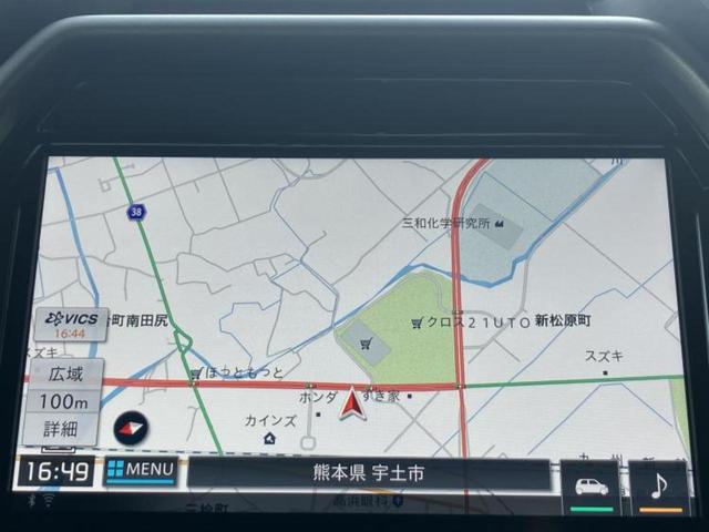 ハスラー タフワイルドターボ　純正　９インチ　メモリーナビ／セーフティサポート（スズキ）／シートヒーター　前席／全方位モニター／車線逸脱防止支援システム／ヘッドランプ　ＬＥＤ／ＵＳＢジャック／Ｂｌｕｅｔｏｏｔｈ接続／ＥＴＣ　ターボ（9枚目）