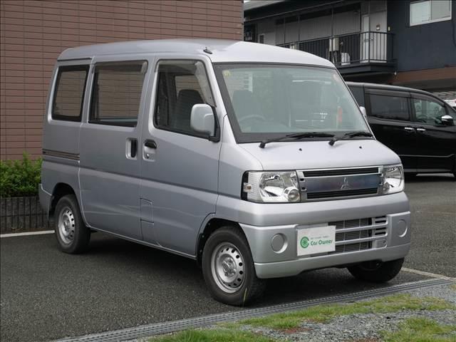 ミニキャブバン ハイルーフ　ＣＤ　ハイルーフ　ファブリックシート　純正ＣＤ　禁煙車（3枚目）