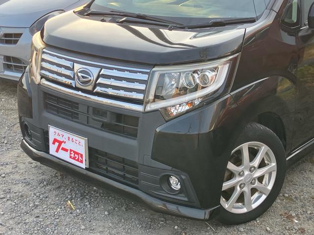 ムーヴ カスタム　Ｘ　ＳＡ　衝突被害軽減ブレーキ　スマートキー　プッシュスタート　ＥＴＣ　オートＬＥＤヘッドライト　純正エアロ　ナビ　フルセグＴＶ　バックカメラ　ＤＶＤ　Ｂｌｕｅｔｏｏｔｈ　オート電格ミラー（2枚目）