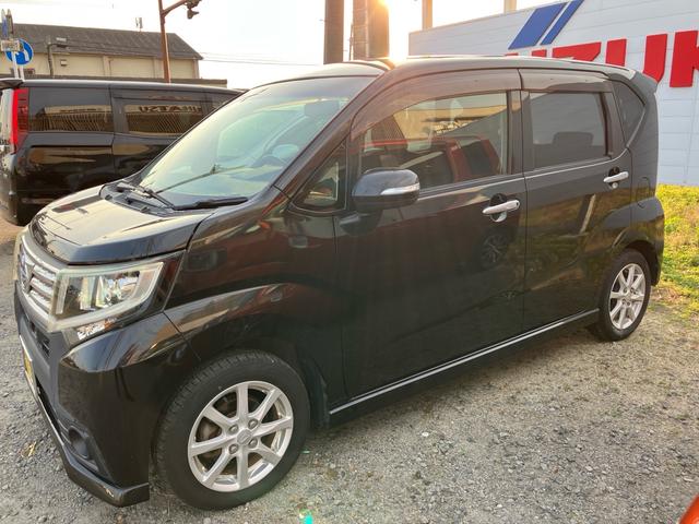 ムーヴ カスタム　Ｘ　ＳＡ　衝突被害軽減ブレーキ　スマートキー　プッシュスタート　ＥＴＣ　オートＬＥＤヘッドライト　純正エアロ　ナビ　フルセグＴＶ　バックカメラ　ＤＶＤ　Ｂｌｕｅｔｏｏｔｈ　オート電格ミラー（6枚目）