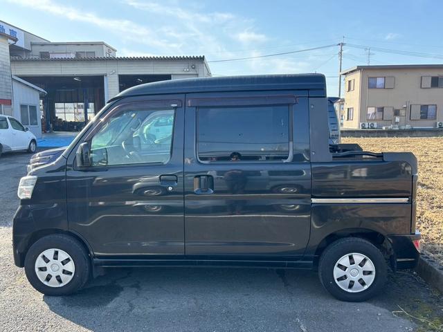 ハイゼットカーゴ デッキバンG SAIII ハイルーフ スマートアシスト 衝突被害軽減ブレーキ 両側スライドドア ナビTV Bluetooth キーレス ETC 電動格納ミラー(4枚目)