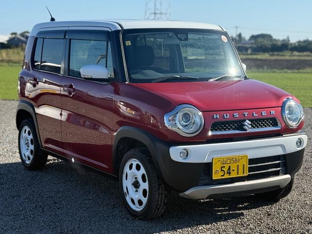 ハスラー Ｊスタイル　ＥＴＣ　衝突被害軽減システム　オートライト　ＨＩＤ　スマートキー　アイドリングストップ　電動格納ミラー　シートヒーター　ベンチシート　ＣＶＴ　盗難防止システム　ＡＢＳ　ＥＳＣ　ＣＤ　衝突安全ボディ（17枚目）