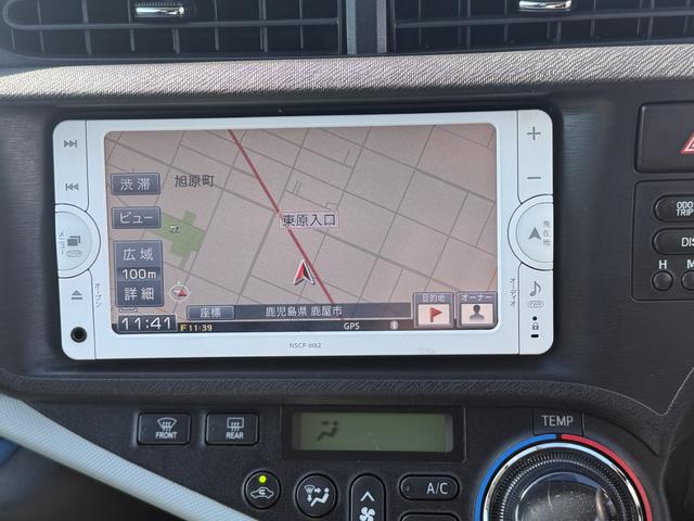 アクア S ETC ナビ TV アルミホイール スマートキー 電動格納ミラー CVT 衝突安全ボディ ABS ESC CD ミュージックプレイヤー接続可 Bluetooth エアコン パワーステアリング(5枚目)