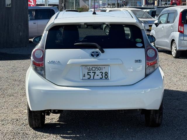 アクア S ETC ナビ TV アルミホイール スマートキー 電動格納ミラー CVT 衝突安全ボディ ABS ESC CD ミュージックプレイヤー接続可 Bluetooth エアコン パワーステアリング(18枚目)