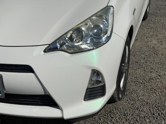 アクア S ETC ナビ TV アルミホイール スマートキー 電動格納ミラー CVT 衝突安全ボディ ABS ESC CD ミュージックプレイヤー接続可 Bluetooth エアコン パワーステアリング(21枚目)