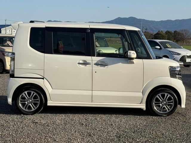 N-BOXカスタム G SSパッケージ ドライブレコーダー 両側電動スライドドア TV 衝突被害軽減システム オートライト HID スマートキー アイドリングストップ 電動格納ミラー CVT 盗難防止システム ABS ESC CD(14枚目)